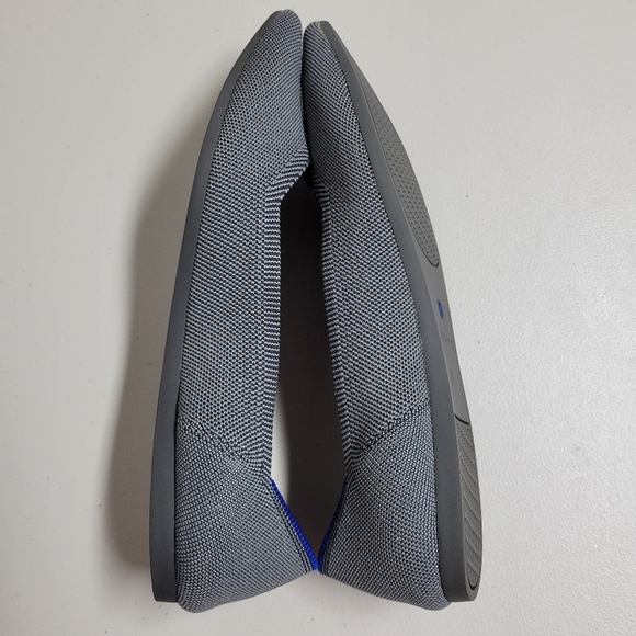 Rothy's The Point Cloud Grey Birdseye Flats Size 11. - Picture 6 of 14